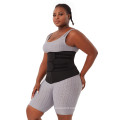 2021 custom 7 steel bone Detachable fitness 2 strap slimming plus size neoprene women waist trainer belt